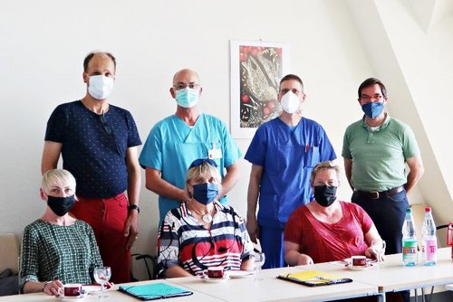 Vertreter der Ärztekammer Thüringen zu Gast im Kreiskrankenhaus Greiz